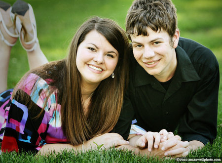 Oldest daughter Erin and her fiance