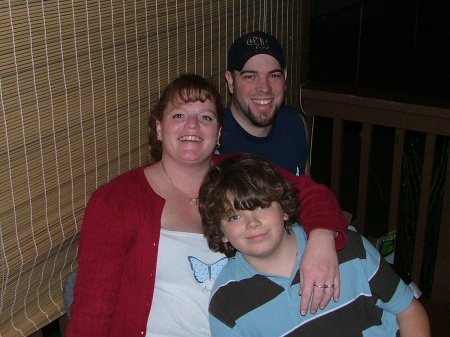 Me, my fiancee and my son