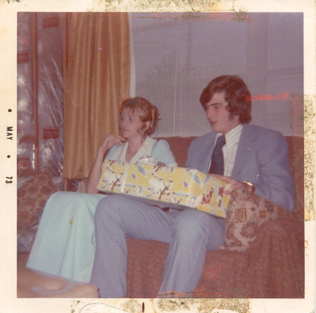 Beavercreek Prom night 1973 with Jeff A. Robinson