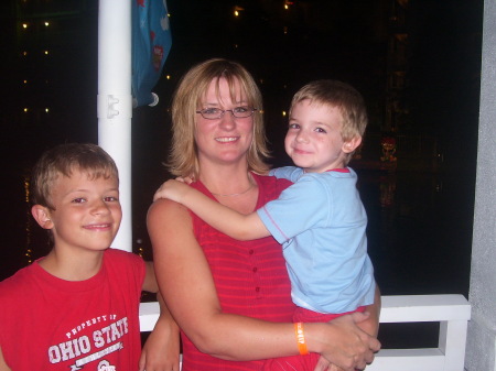 Stephanie my oldest and my 2 grandsons