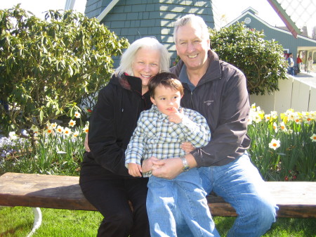 With my terrific husband and grandson Ethan.  Mar07