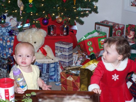 Anastasia & Reagan Dec 25, 2006