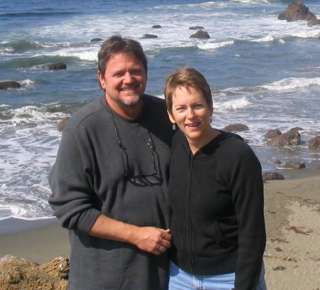 Me and wife at California Coast