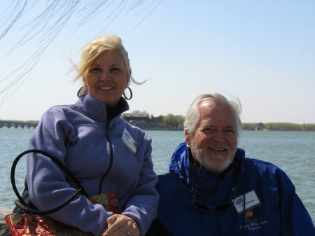 Connie and Earl on the Lake in March