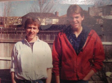 Eric Swank and I 1984