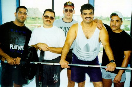 Equipo de Levantadores de Pesas Coast Guard Miami 1993