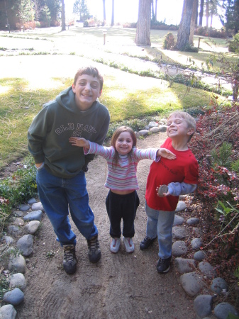 My three kidlets - Josef, Laura, and Derek!  :)