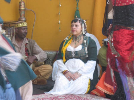 Vern & Marjhani at the renfaire