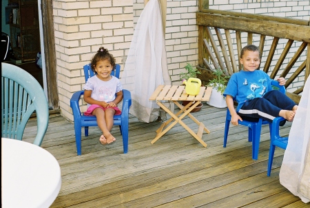 Hangin' out on the deck