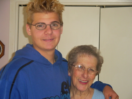 # 3 son with nanny (my mom)