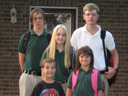 Koll Kids First day of School 2008