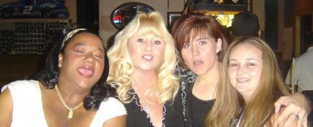 My best friend Wendy, me my friend Dawn and Sarah my daughter