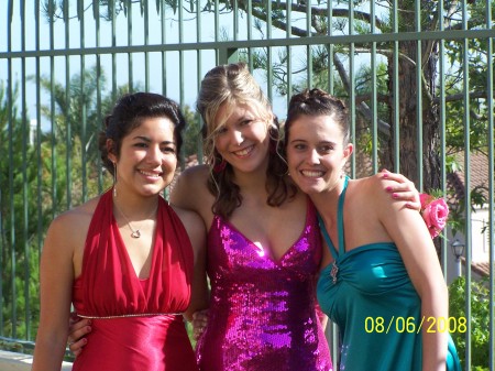 Daughter Danielle - on right (Senior Prom '08)