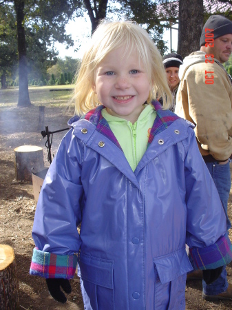 Bethany at the pumpkin patch...