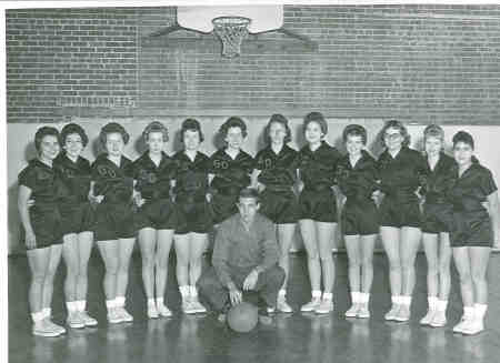 Girls Basketball Team 1962