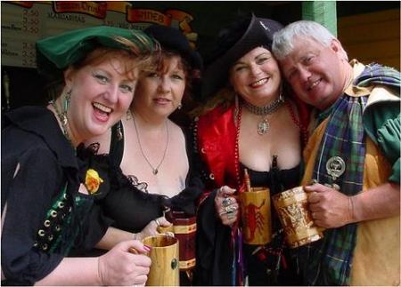 Cindy & Friends at Scarborough Ren Faire 2002