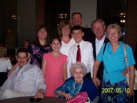 Dave's Family in Goldsboro, NC, May 2007