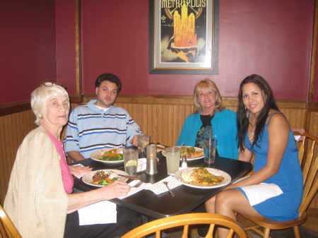 Mom, my son Seth, Me, and fiance' Blanca