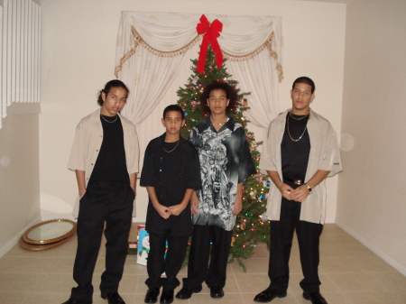 my boyz Jahmel,John,Joshua,& Aj