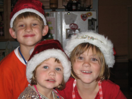 My kids Christmas 2007