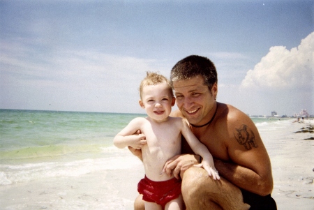 Me & Nic - St. Pete Beach - Aug.1998