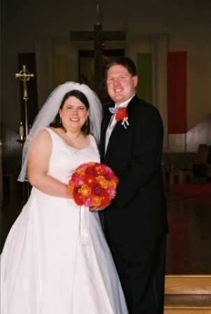 My wedding day 4/29/06...rained the whole weekend!