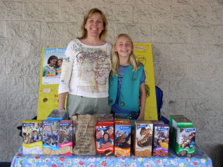 Selling Girl Scout Cookies