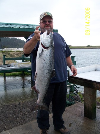 My Hubby and a nice catch!