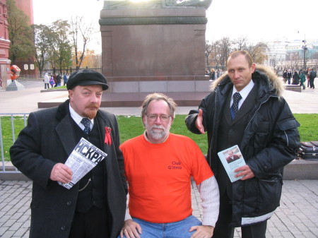 Moscow, outside the Kremlin, Nov. 2006