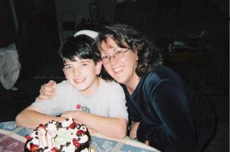 Mom and Jason - January 2005