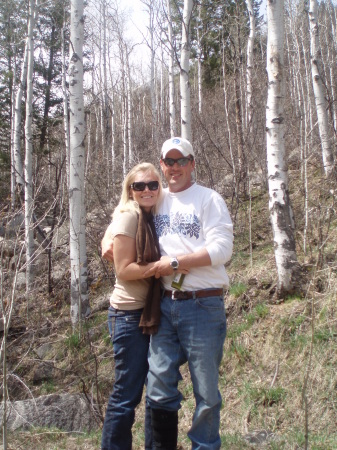 with hubby in Aspen