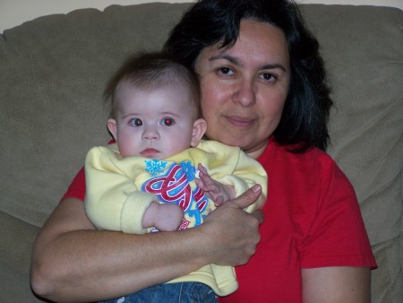 wife with granddaughter