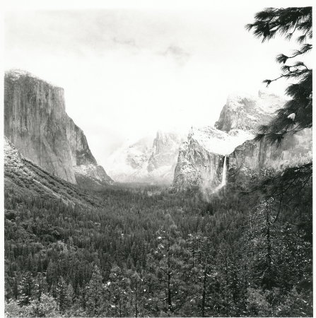 Late Spring, clearing storm: Yosemite