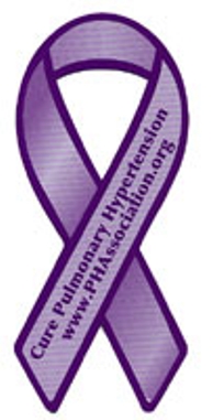 Pulmonary Hypertension Awareness Ribbon