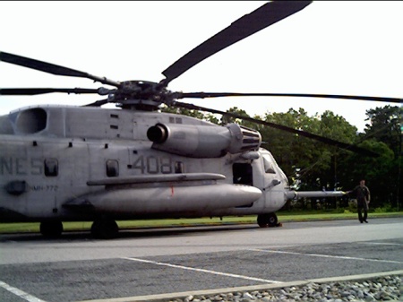 Marine Corps CH-53 helicopter
