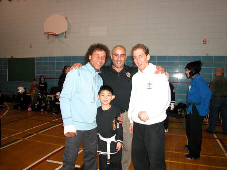 Sensei with sensei Sherif, sensei Danny and Jack