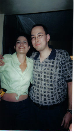 Me at Cristina Gonzalez's birthday party 2001