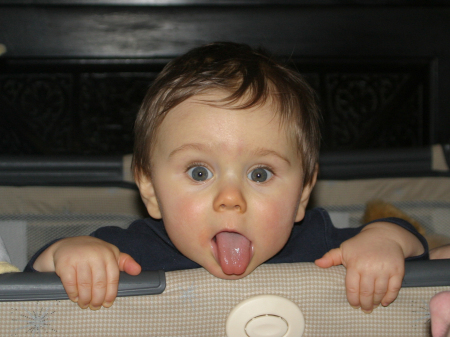 Yes I have a giant tongue like daddy