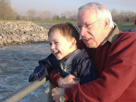 Kaleb and Grandpa