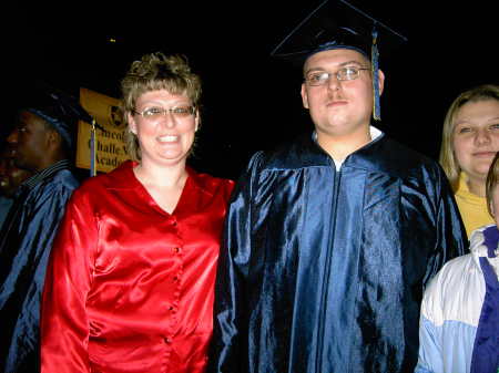 Ryan's graduation day from LCA in 2005