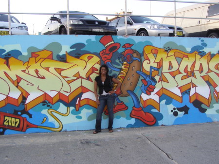 Grafetti at BOnid Beach!