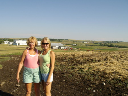 at the "Malin" family  farm in Calgary