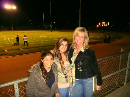 Nov. 2007--with my two God-daughters