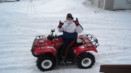 Enjoying the snow!