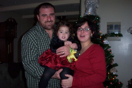 my Husband Shawn and ava x-mas 2006