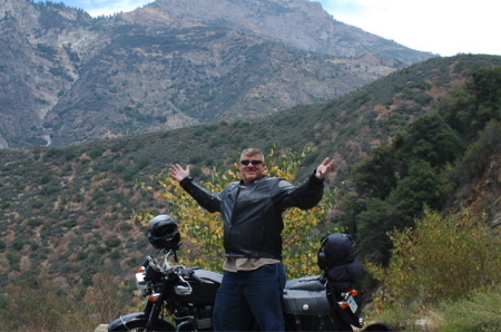 Motorcycling in Kings Canyon