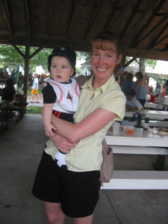 Dawn Horton (McCall) and her son