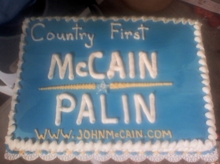 Cake for Campaign office I did.....