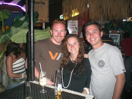 Chris , Sara, and Brandon Squid row Cabo 2007