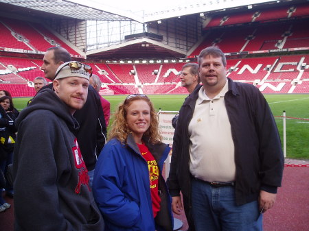 Tour of Old Trafford- Manchester, England